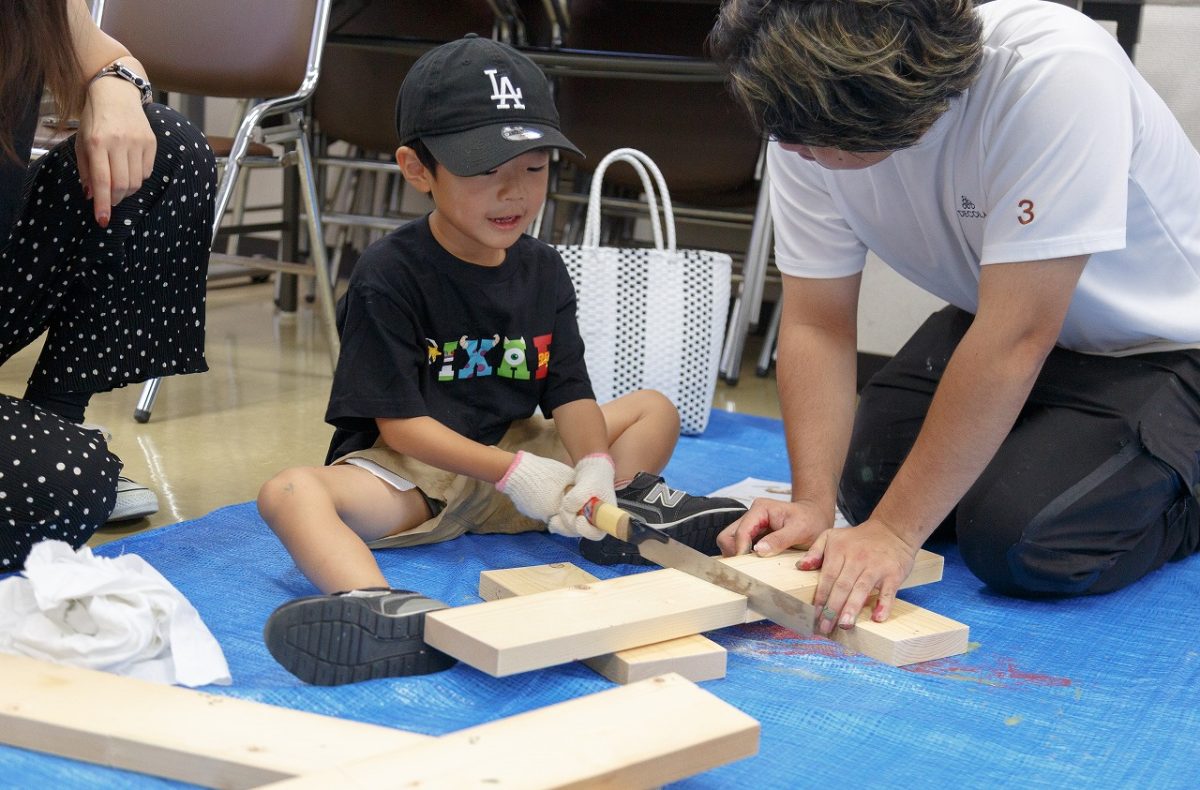 夏休み工作教室を開催しました