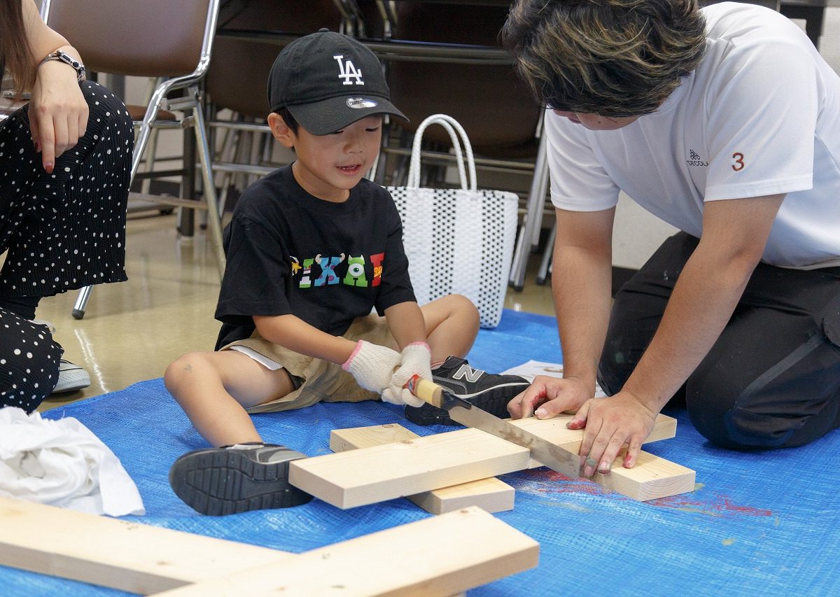 夏休み工作教室を開催しました