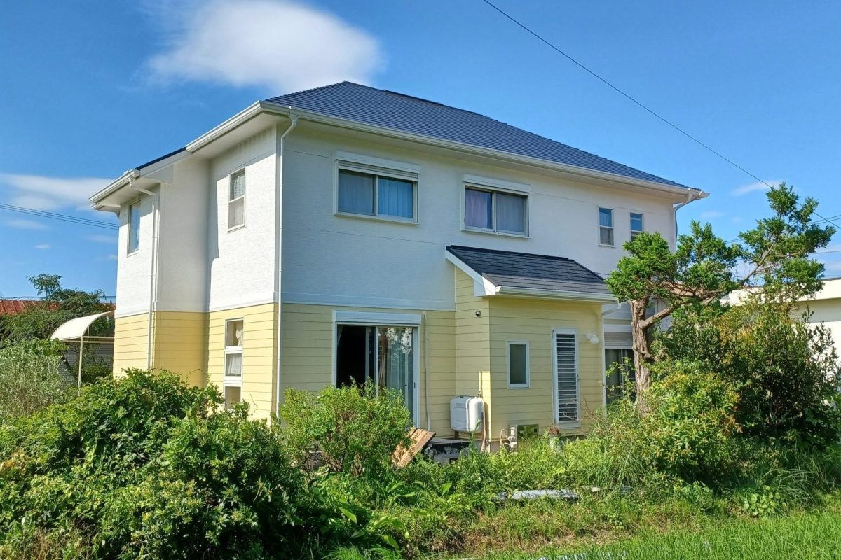 住宅塗装｜ツートンの魅力そのままに、遮熱塗料で快適リフォーム