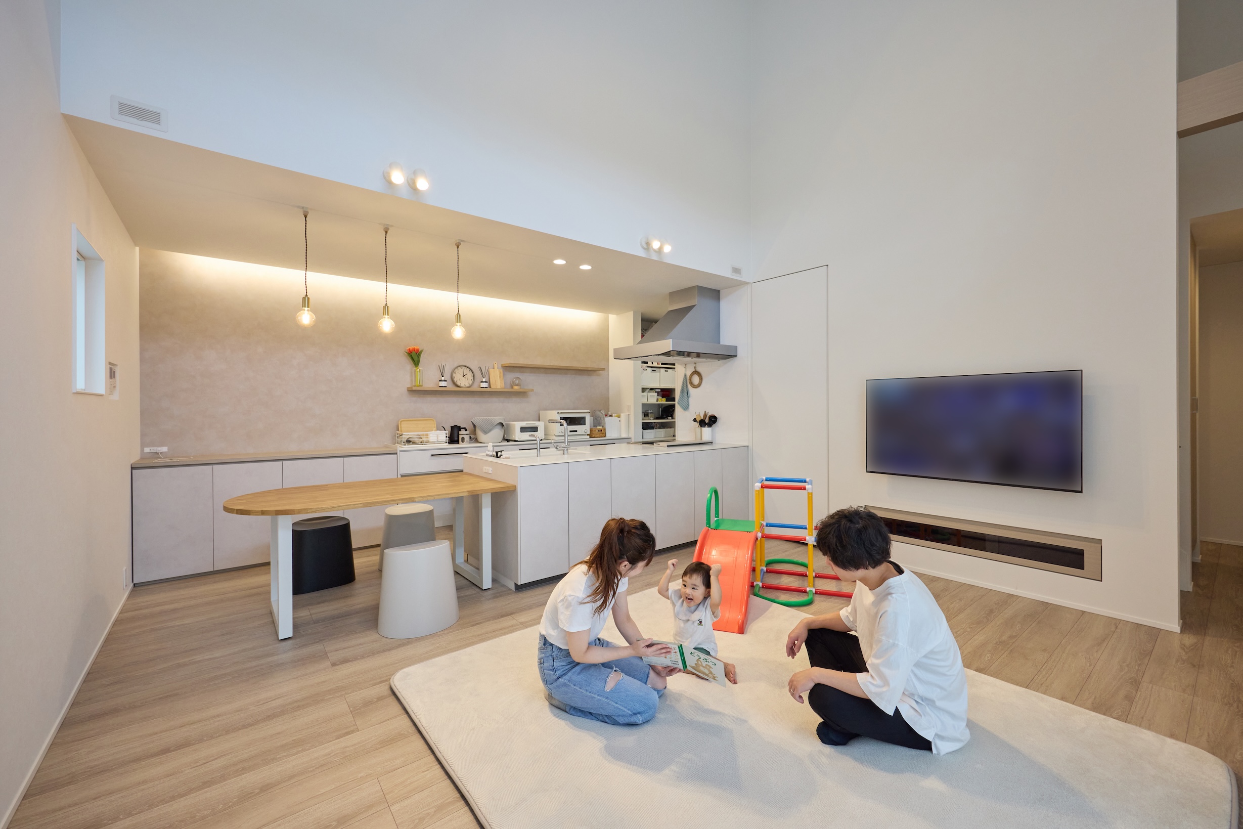  難しいと思っていた憧れの平屋と同じような生活を送ることができています。サンクリさんには本当に感謝しています。