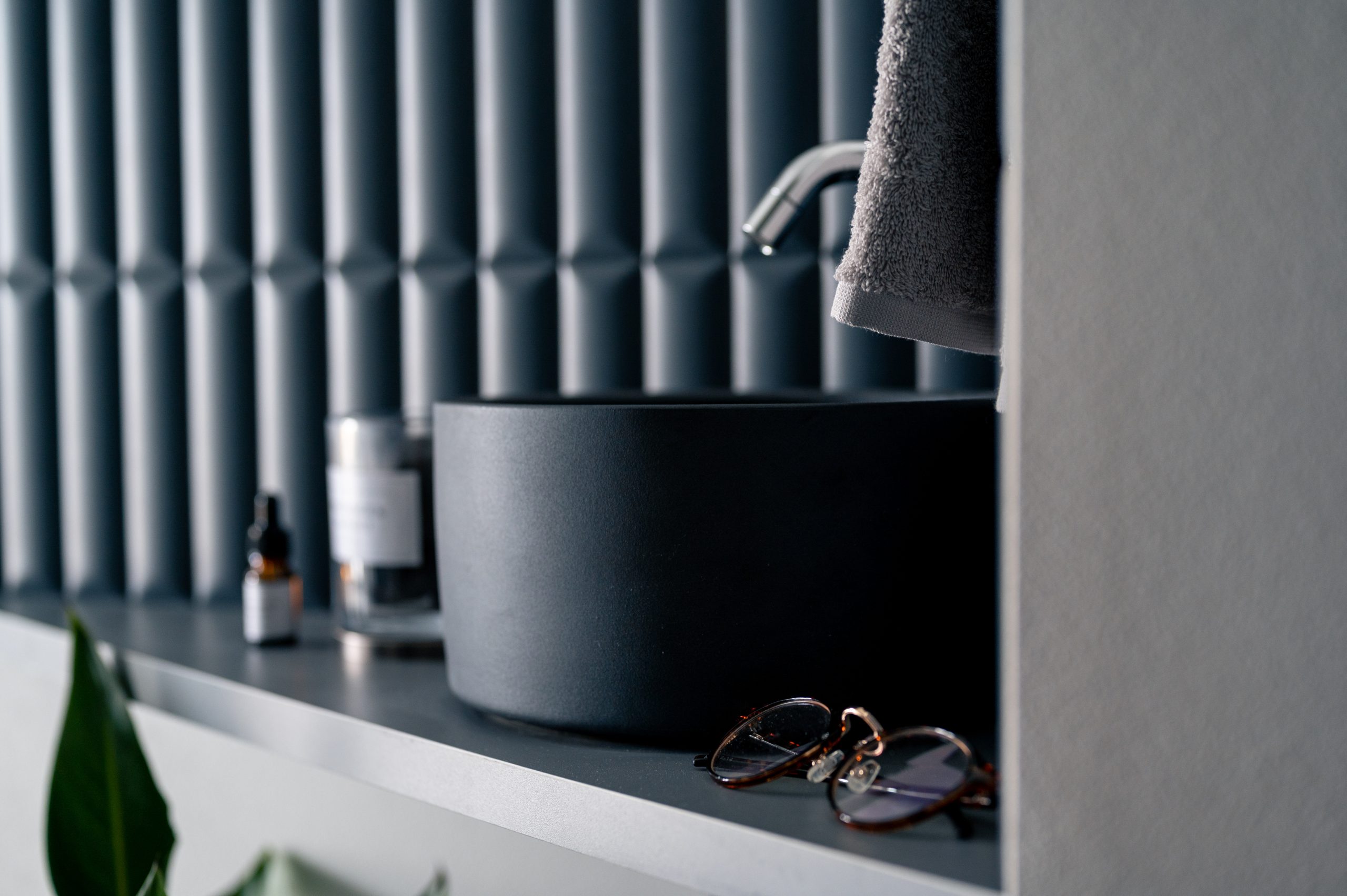 ホテルライクな洗面を実現