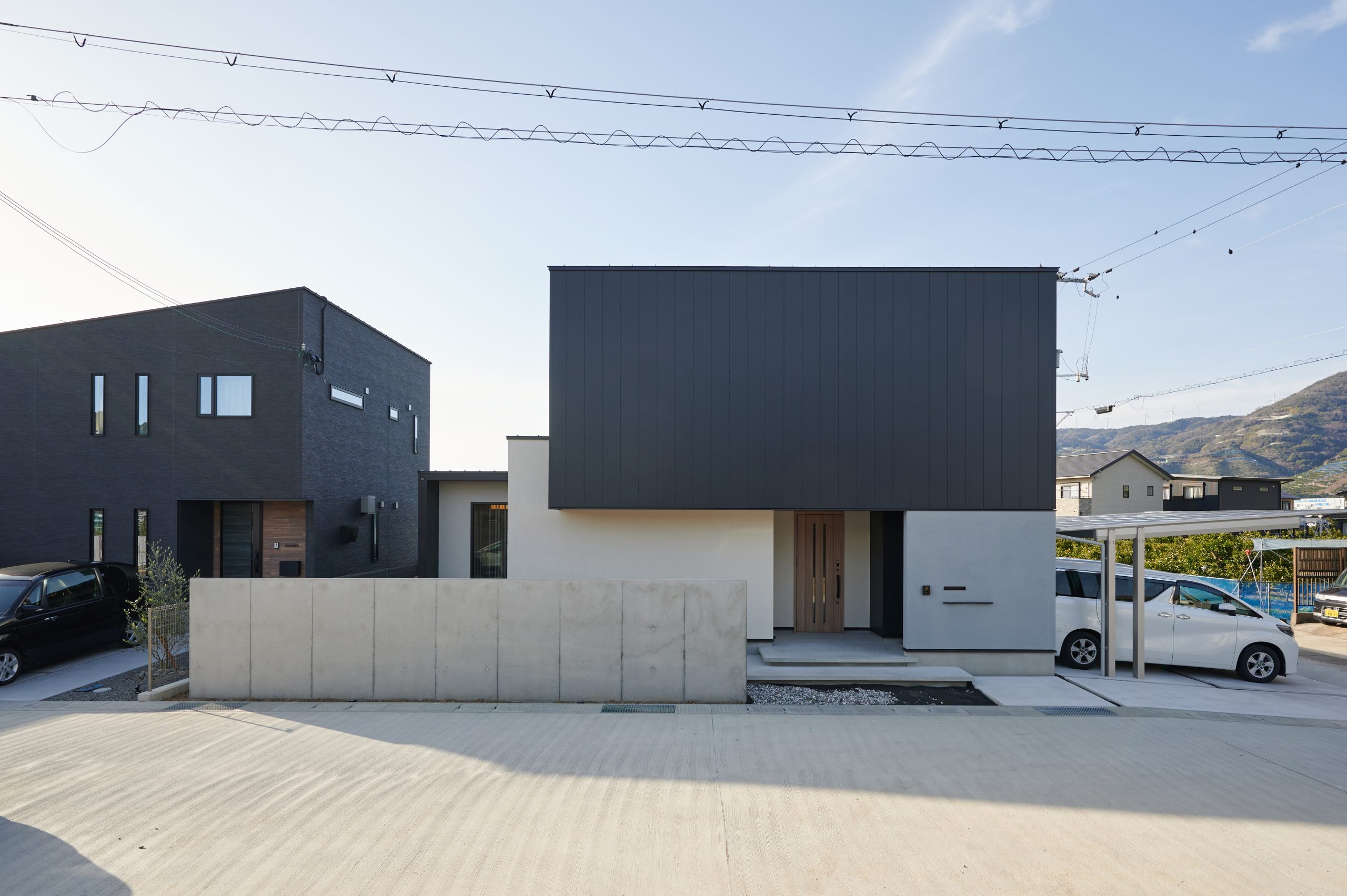 モダンな外観デザイン