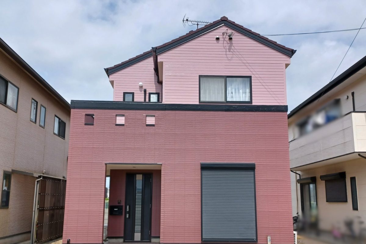 住宅塗装｜華やかに生まれ変わったツートン仕上げ